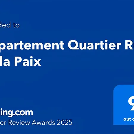 Appartamento Quartier Rue De La Paix Free Netflix